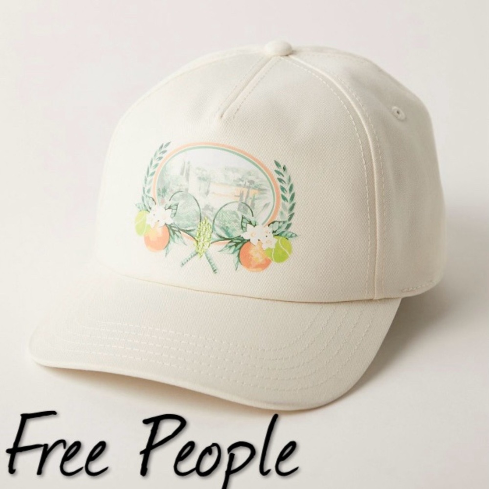 Free People Palm Springs Club Cap NWT OS